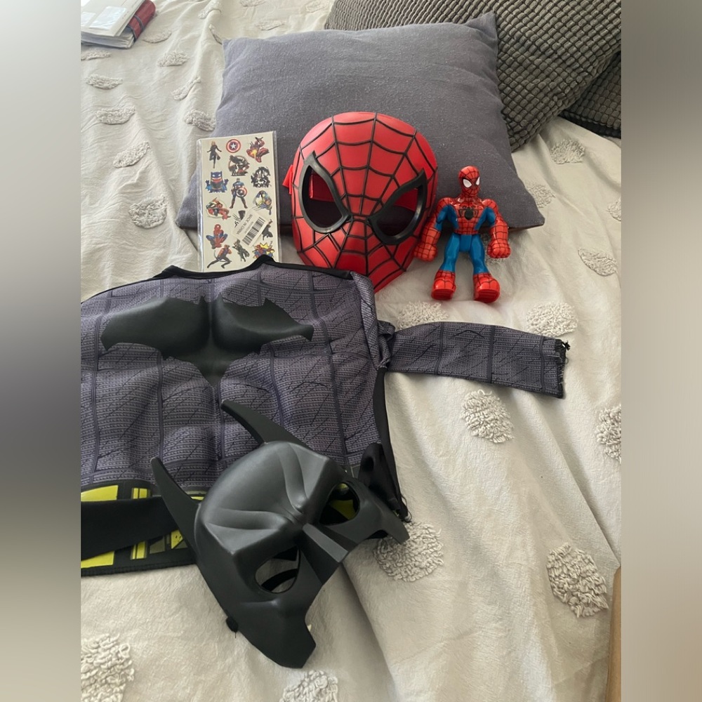 Batman and Spiderman Superhero fun!